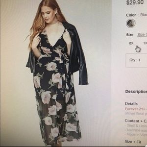 Plus size day or night dress